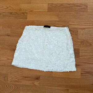 Sequin Mini skirt Zara, M